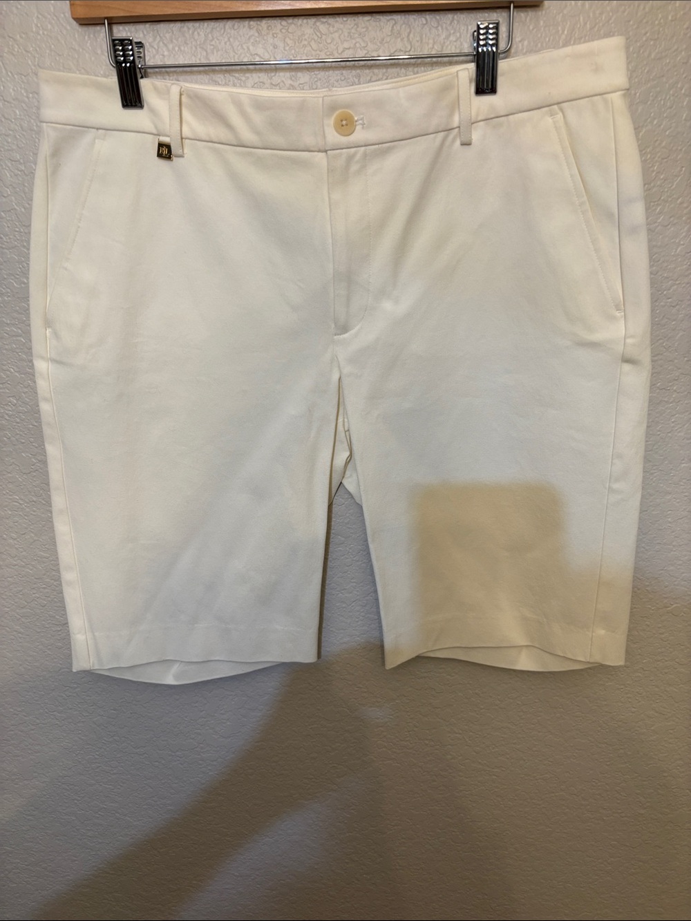 Lauren Ralph Lauren Woman’s  Flat-Front Chino Shorts